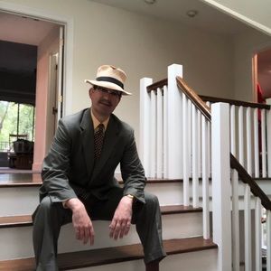 Brooks Brothers green gabardine suit